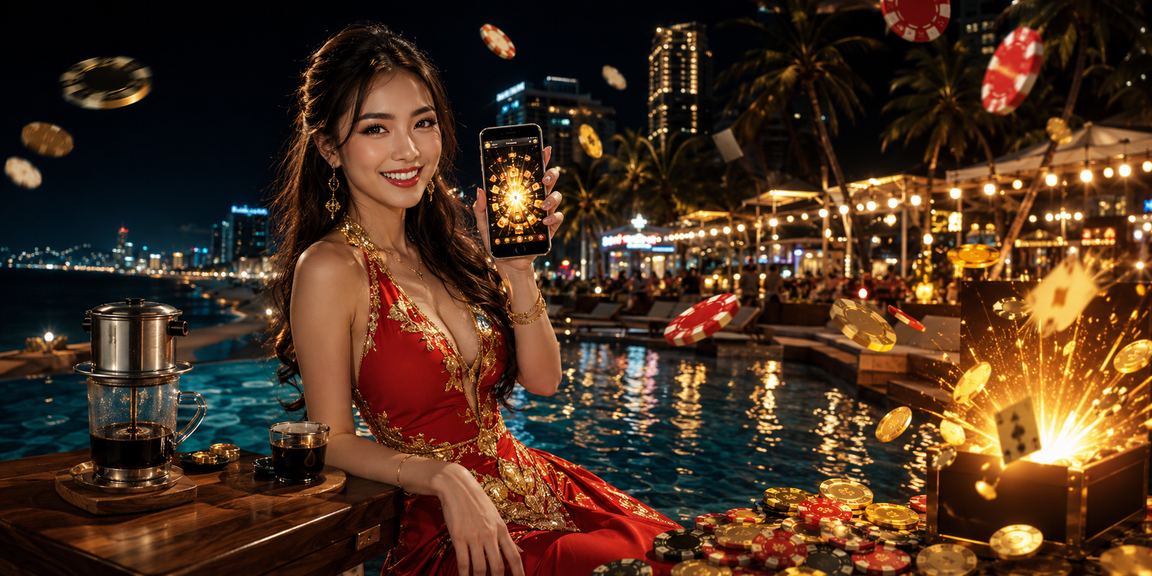 Người dùng tại Nha Trang tra cứu FAQ ứng dụng casino bên tách cà phê sáng